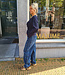 Basic Longsleeve Getailleerd Blauw
