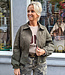 Jas Uitlopend Armygroen