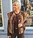 Faux Fur Bambi Gilet Donkerbruin tinten