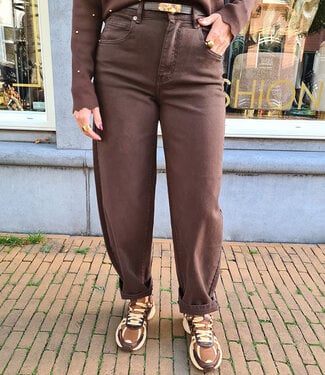 Redial Ballon Jeans Donkerbruin 9279-9