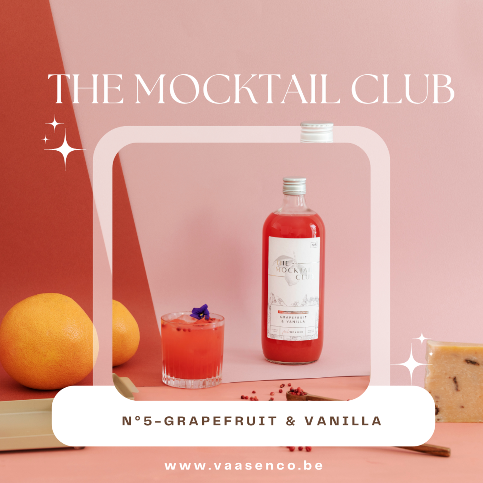 The Mocktail Club N°5 Grapefruit & Vanilla (1L)