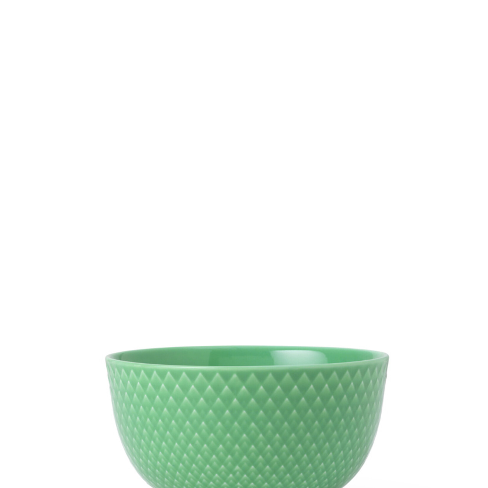 Lyngby Porcelaen Bowl dia 11. cm - Groen