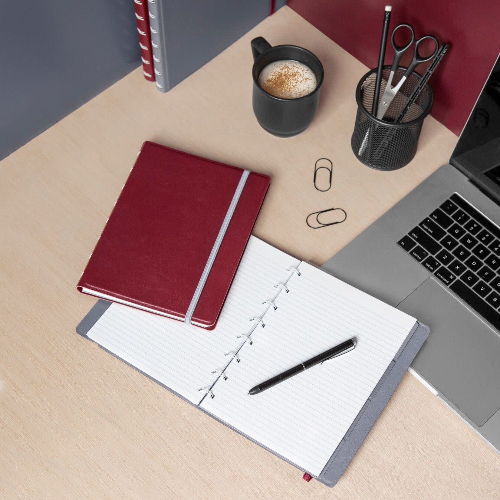 Filofax A5 Notebook Filofax - Burgundy