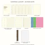 Filofax Organiser A5 Classic Croc Chestnut