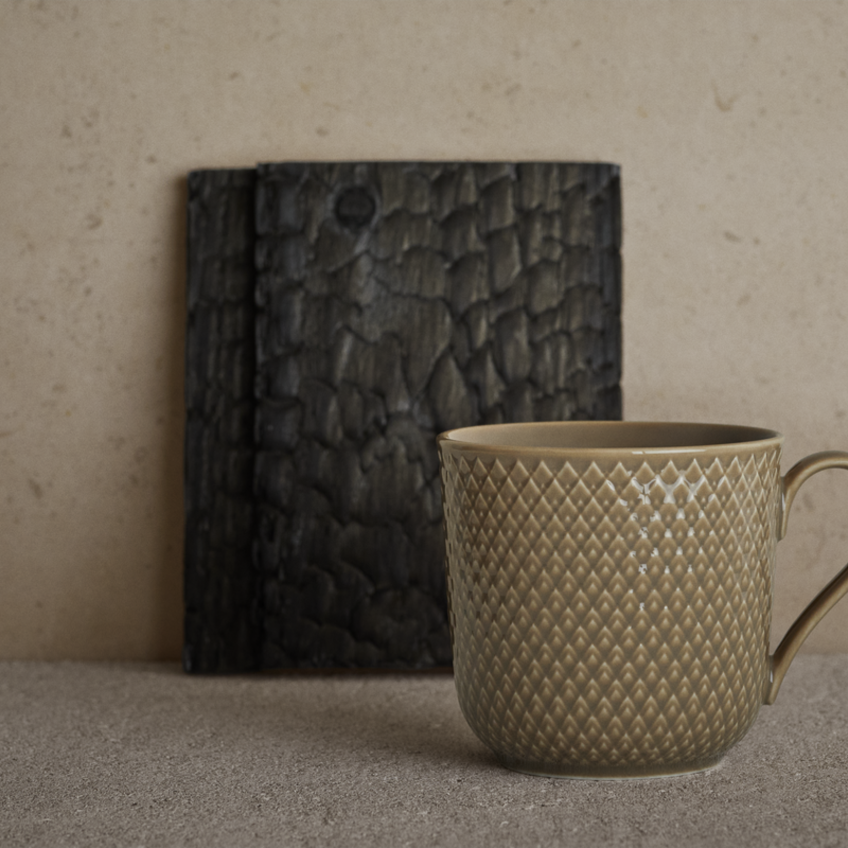 Lyngby Porcelaen Mok 39cl  - Clay