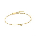 Ania Haie Shimmer Single Stud Bracelet goud