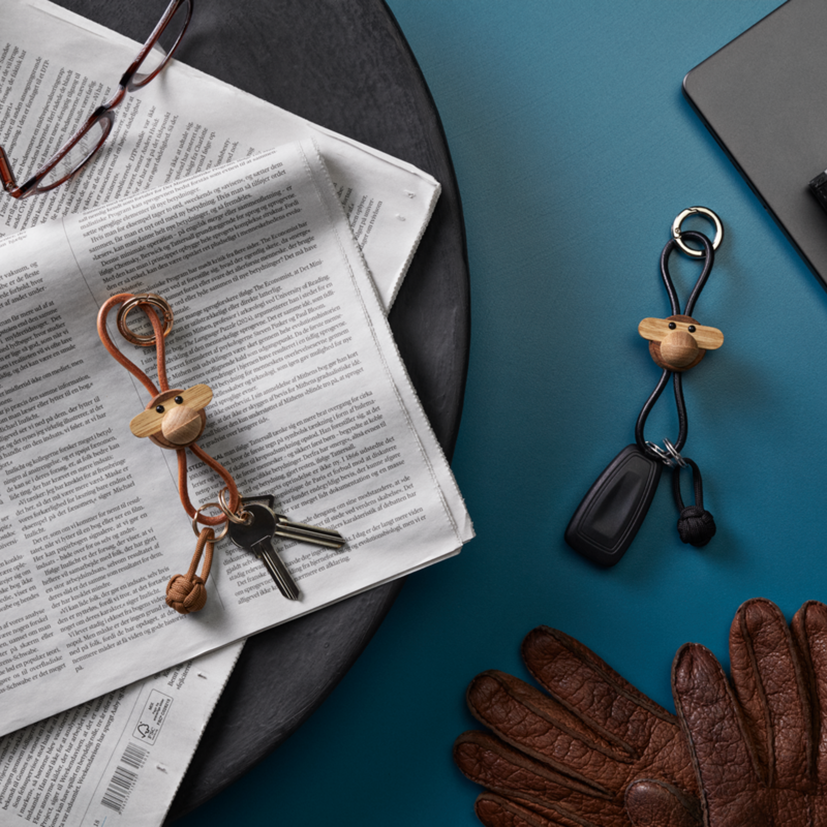 Kay Bojesen Sleutelhanger aap Kay