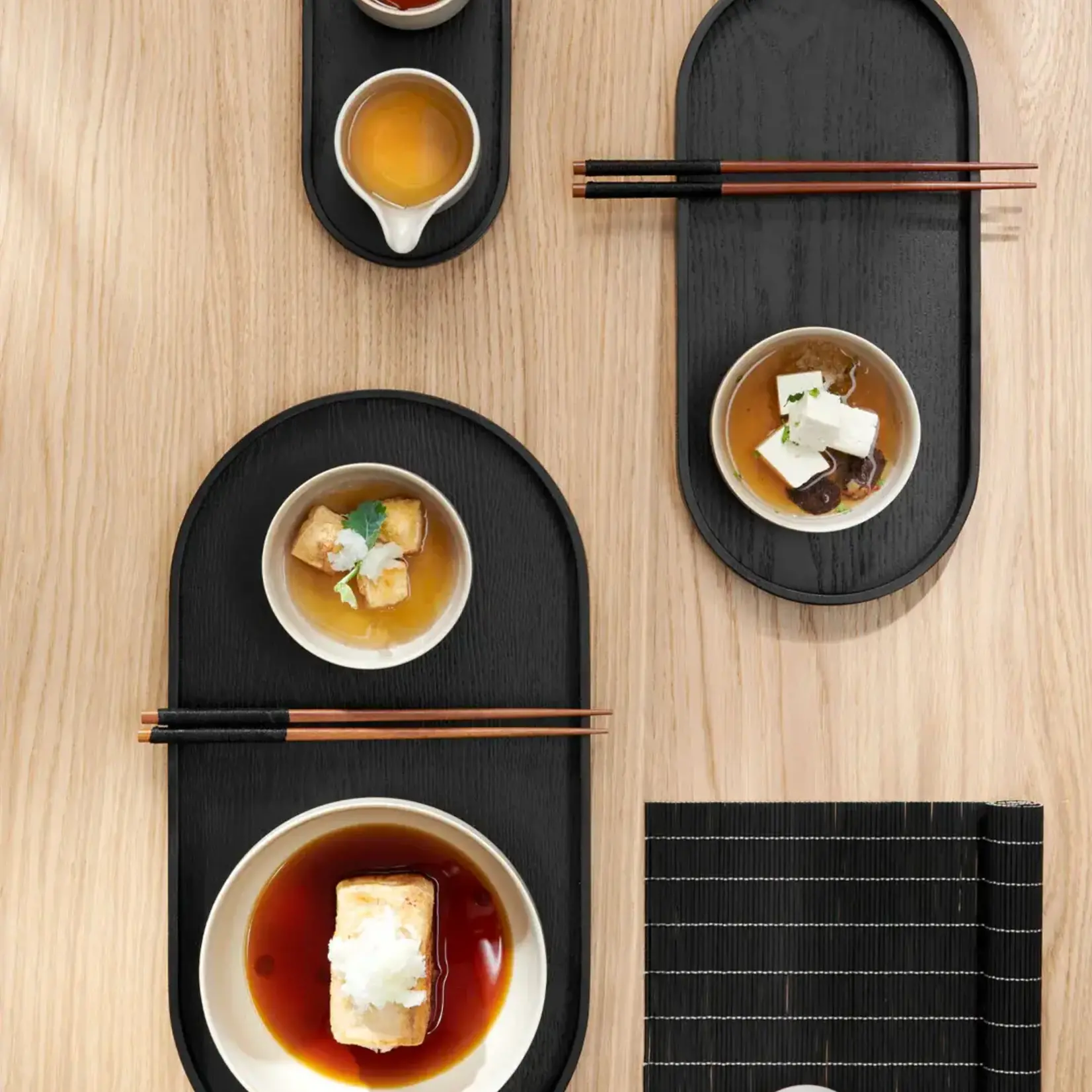 ASA Selection Dienblad ovaal black