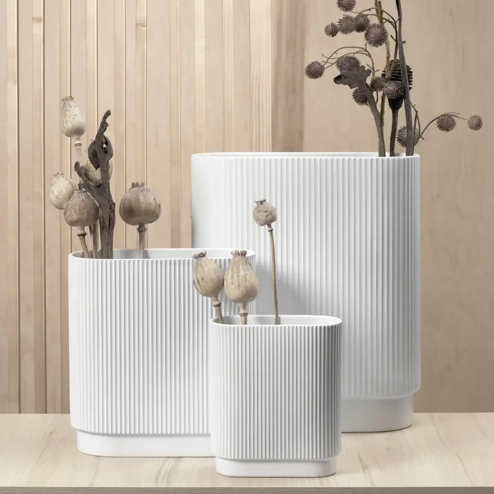 ASA Selection Vaas wit art deco