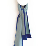 La Femme Garniture Sjaal Sophia soft mint-electric blue
