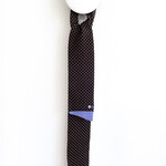 La Femme Garniture Sjaal Felix black brown lavender