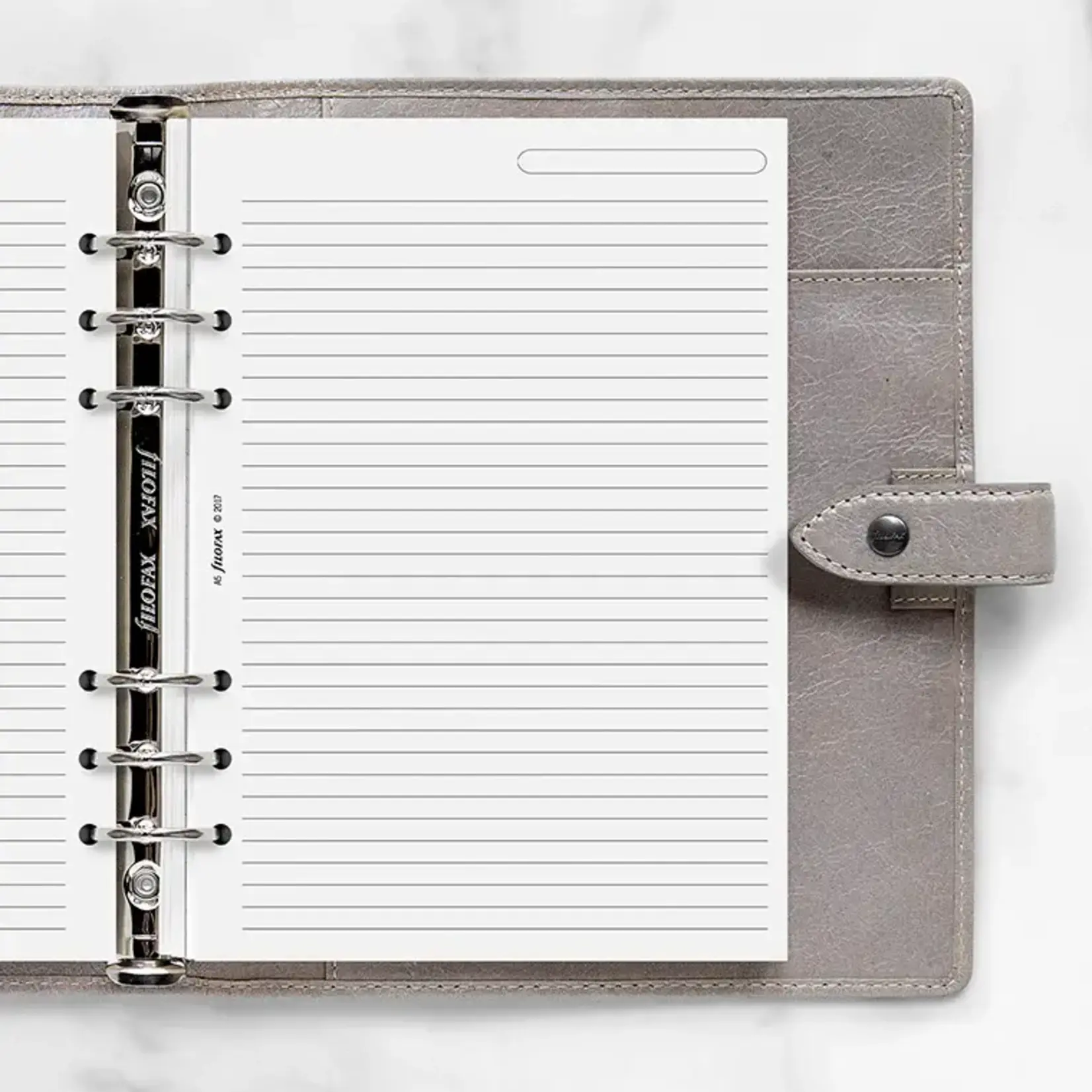 Filofax Filofax refill A5 wit gestreept papier