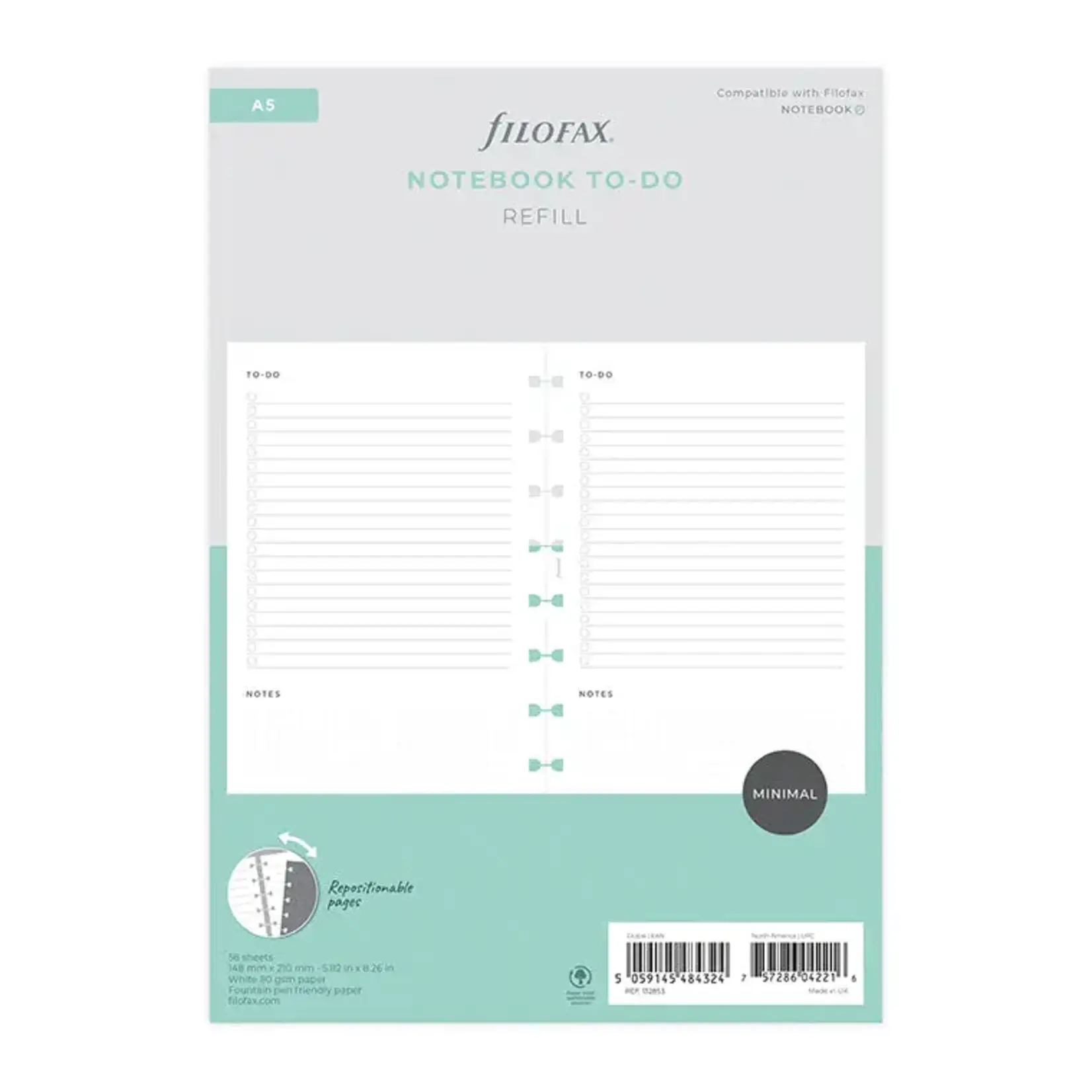 Filofax Filofax A5 TODO refill