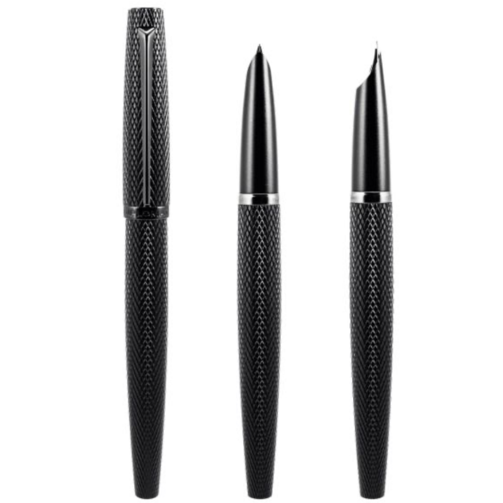 Diplomat Diplomat VIPER Fountain Pen Black Guilloché
