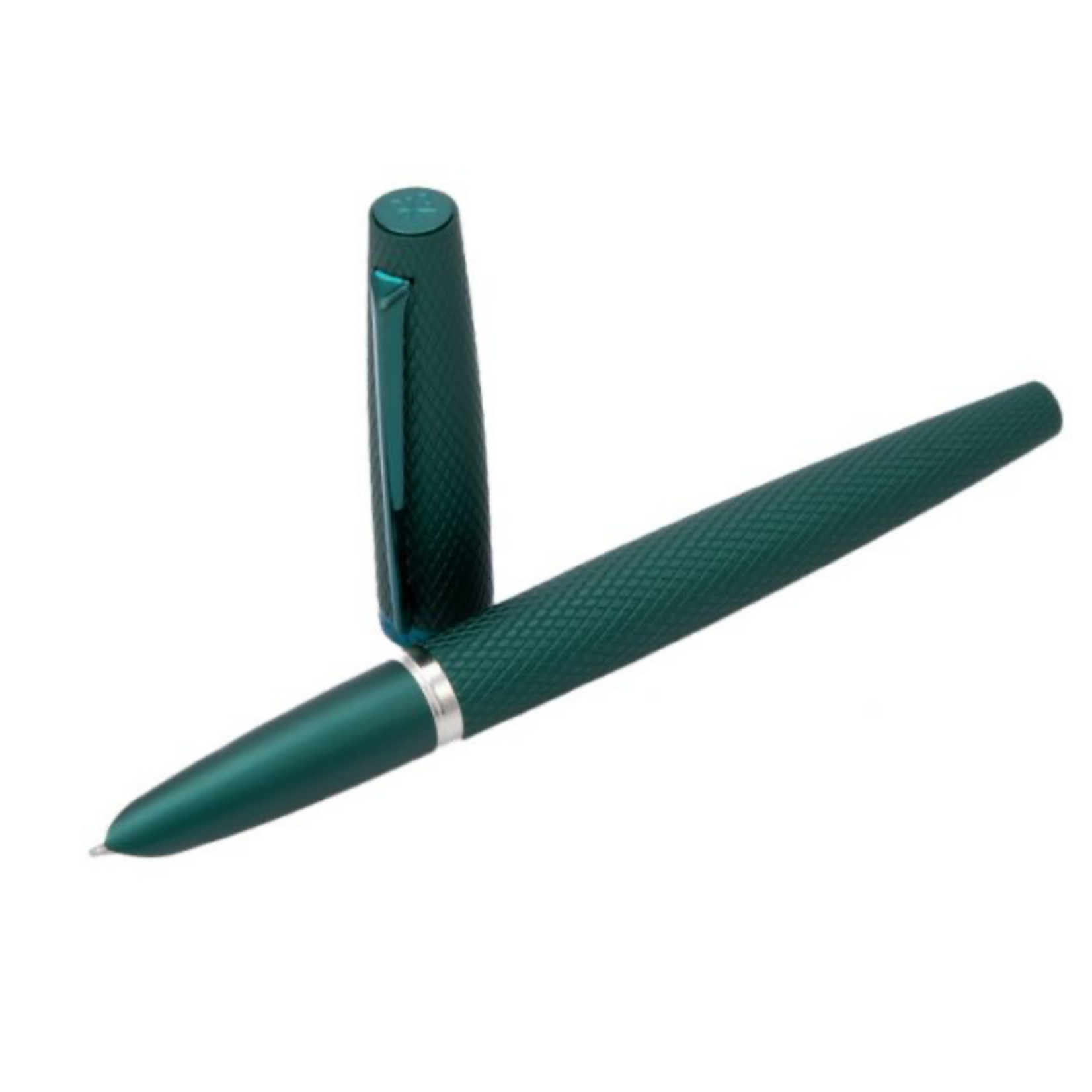 Diplomat Diplomat VIPER Fountain pen Green Guilloché