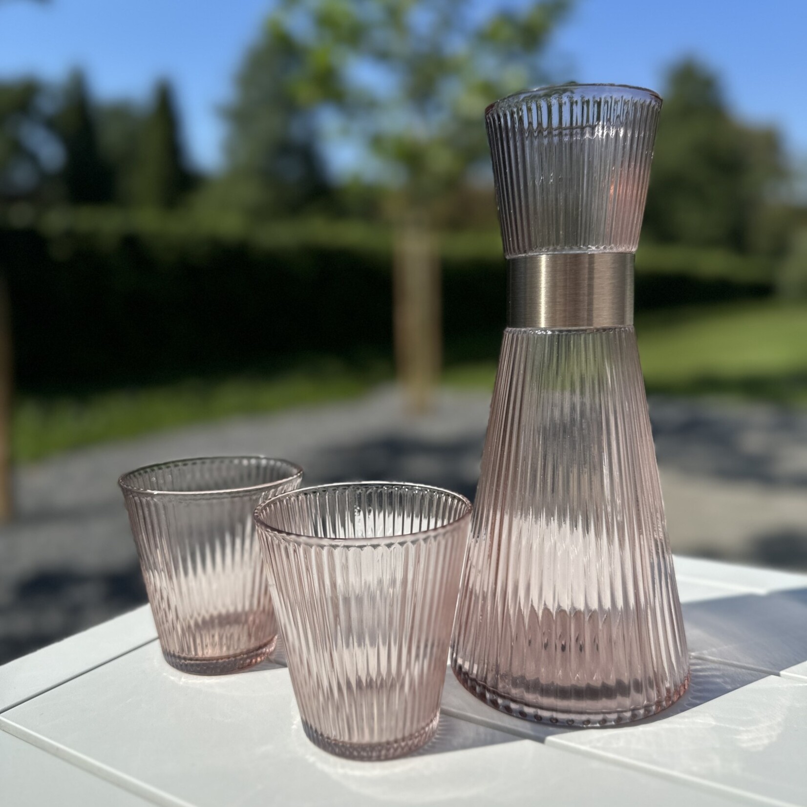 Rosendahl Water glazen (4 stks) Roos