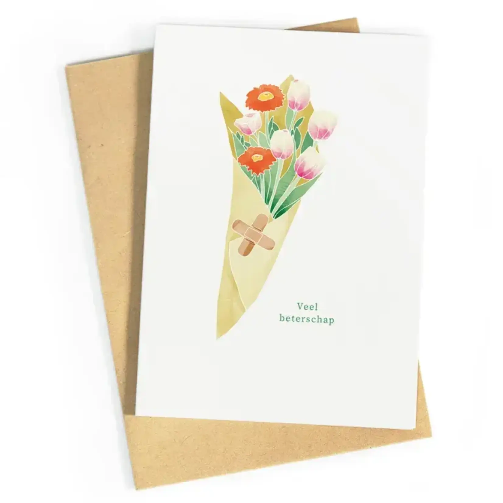 Wenskaarten Wenskaart - Veel beterschap