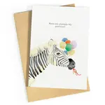 Wenskaarten Wenskaart - Weer een streepje bij, proficiat!