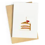 Wenskaarten Wenskaart - taartpunt