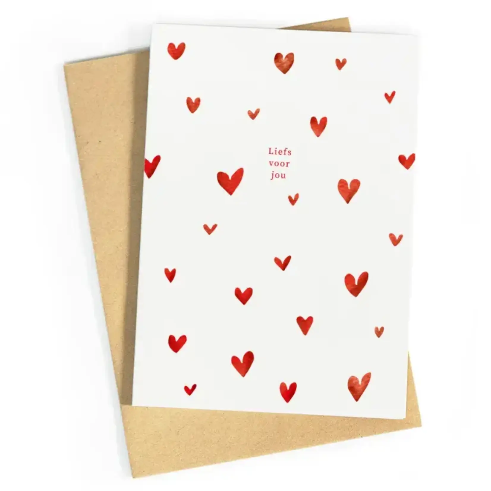 Wenskaarten Wenskaart - liefs voor jou