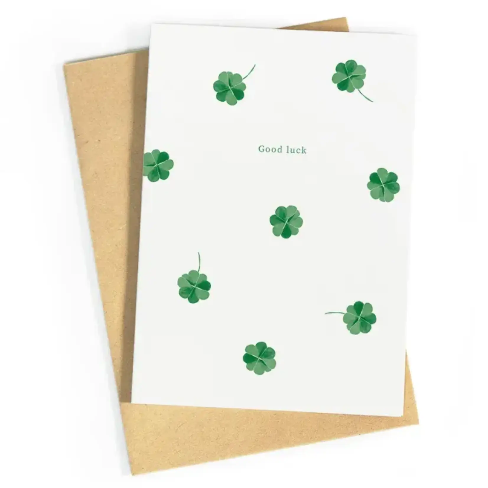 Wenskaarten Wenskaart - Good luck