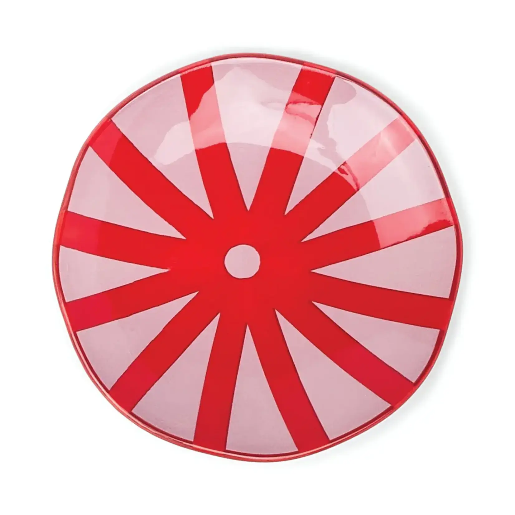 Designworks The Marley Appetizer Plates stripes - set van 4