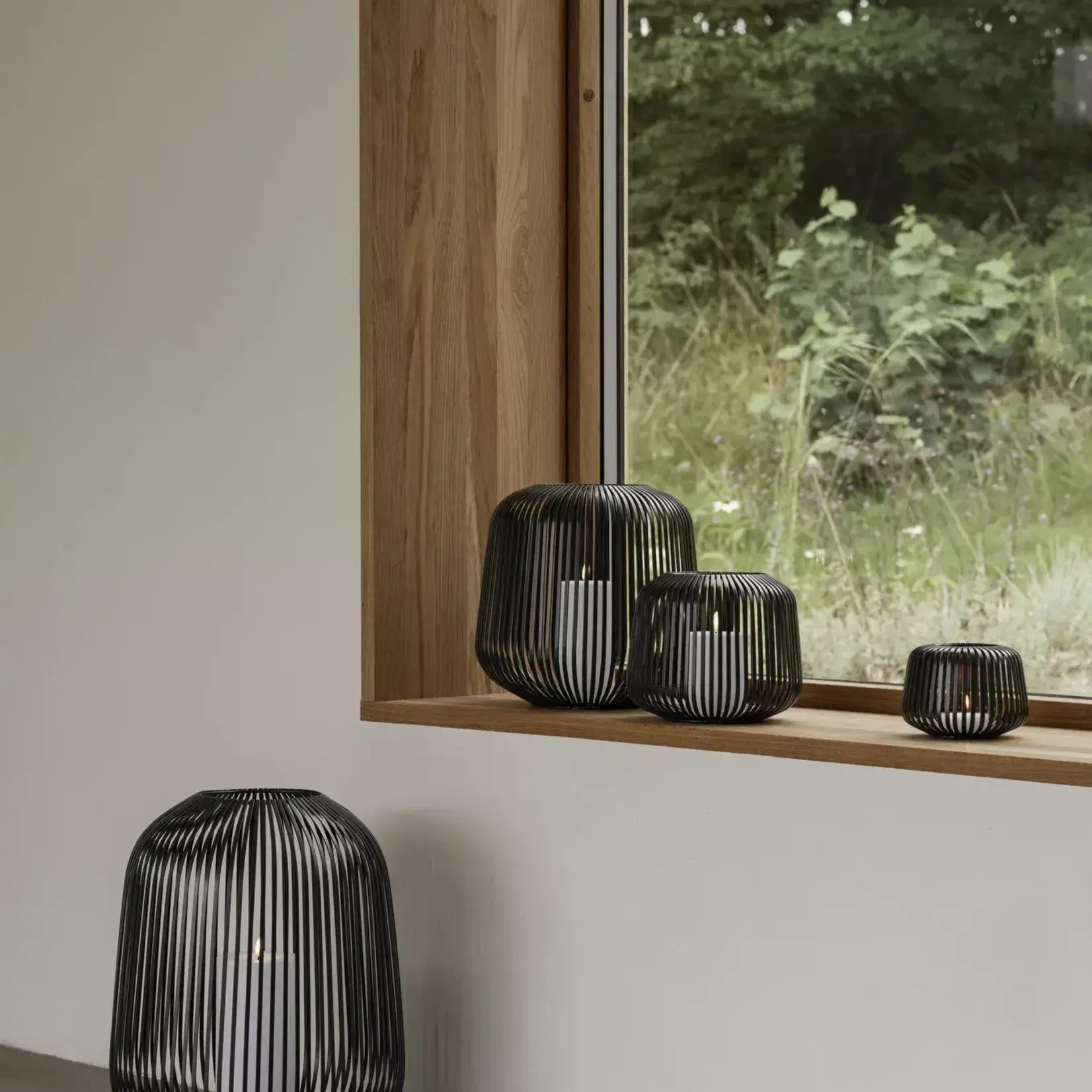 Blomus Windlicht black L