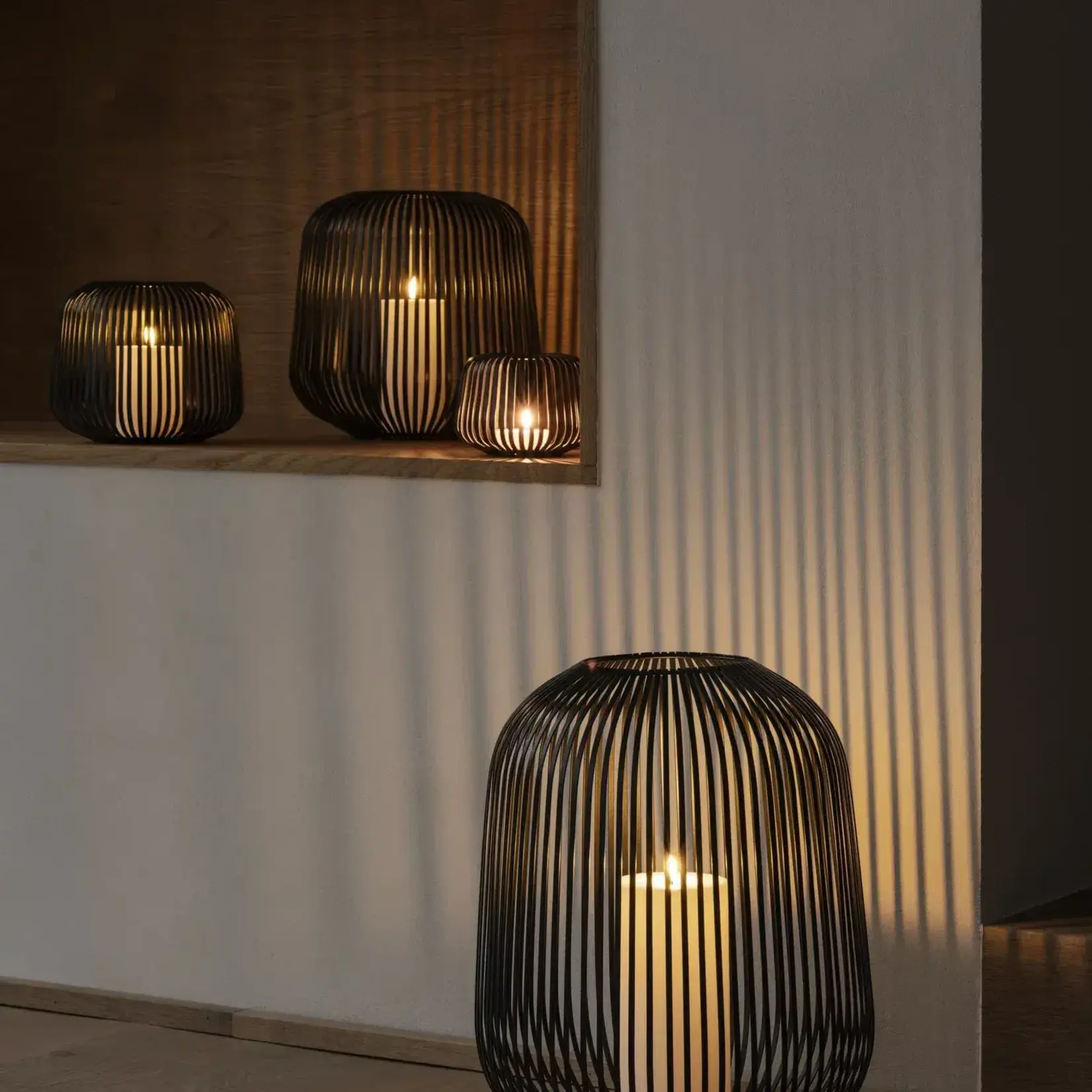 Blomus LITO - Windlicht black M
