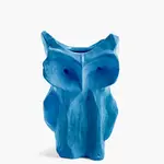 Serax Uil vaas blauw L