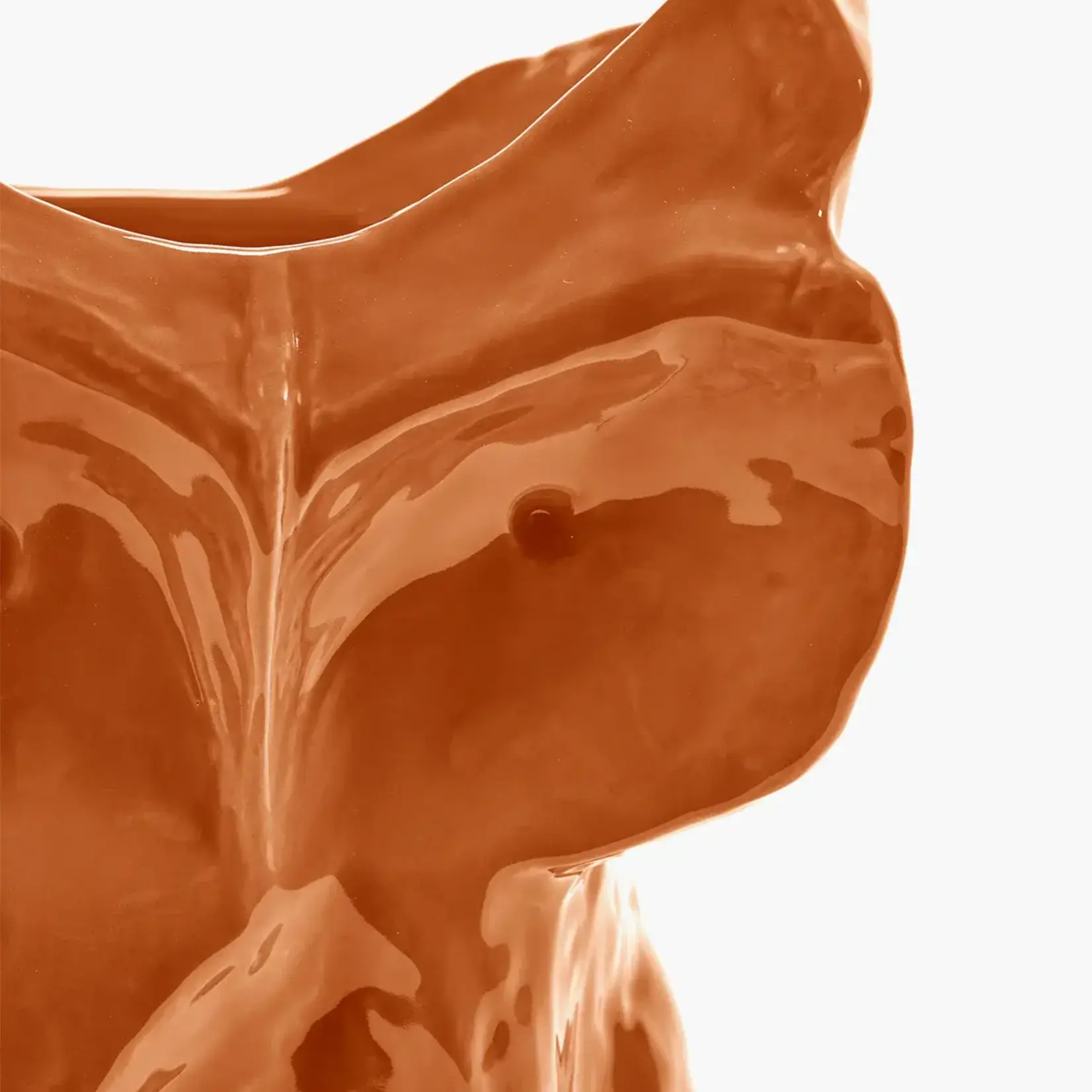 Serax Uil vaas orange L