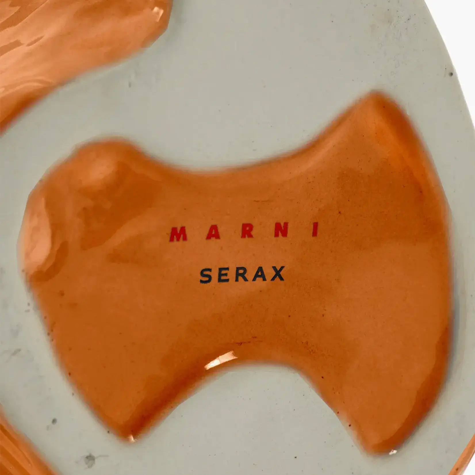 Serax Uil vaas orange S