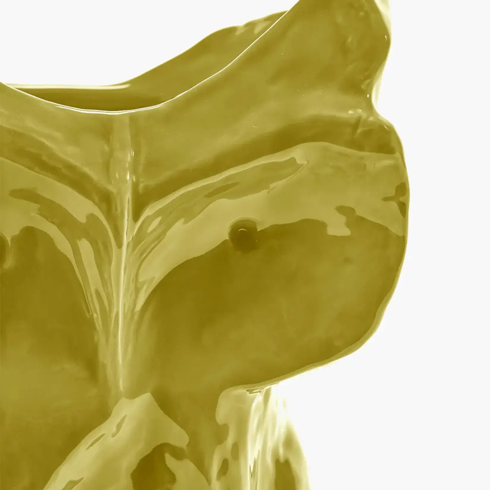 Serax Uil vaas geel S