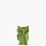 Serax Uil vaas groen XS