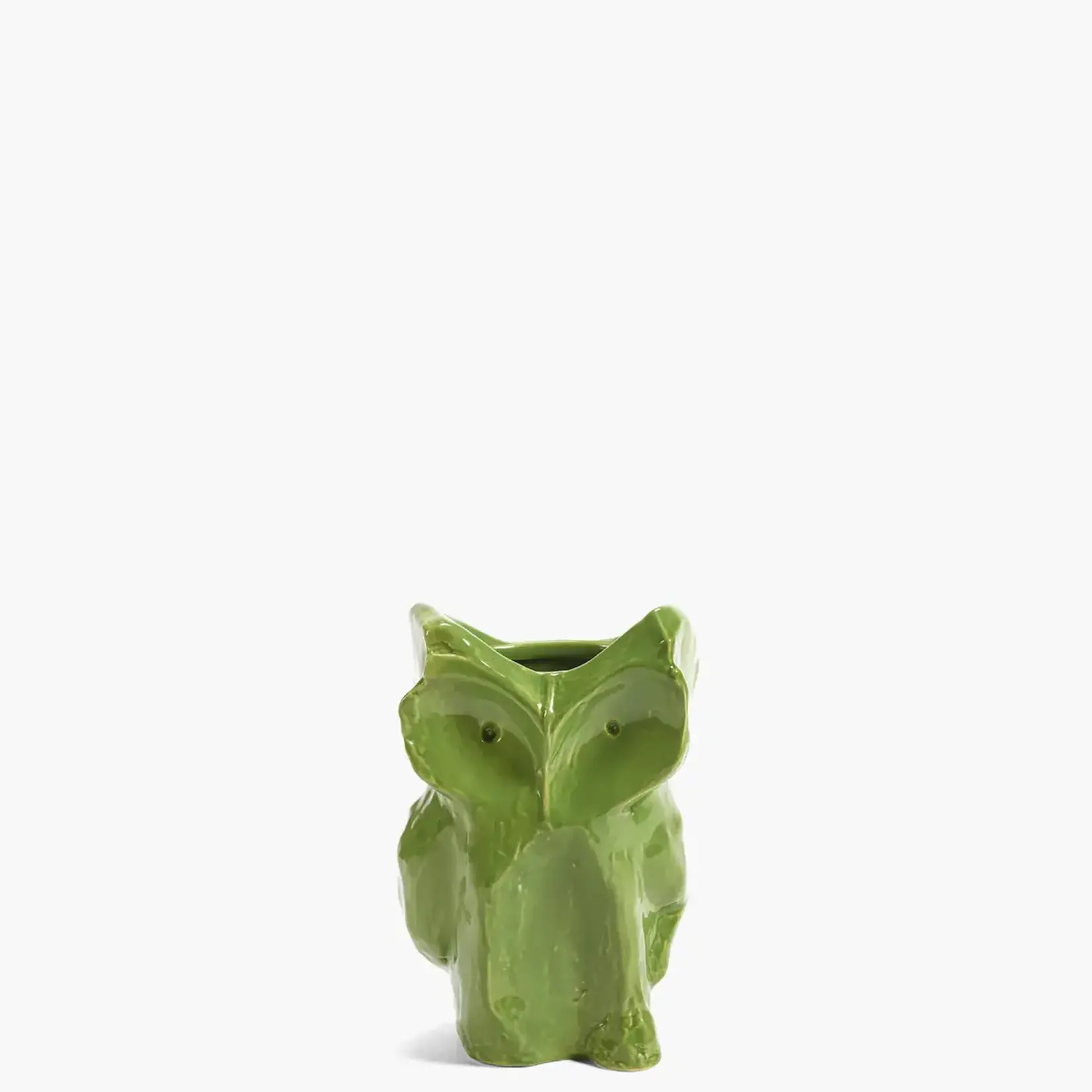 Serax Uil vaas groen XS