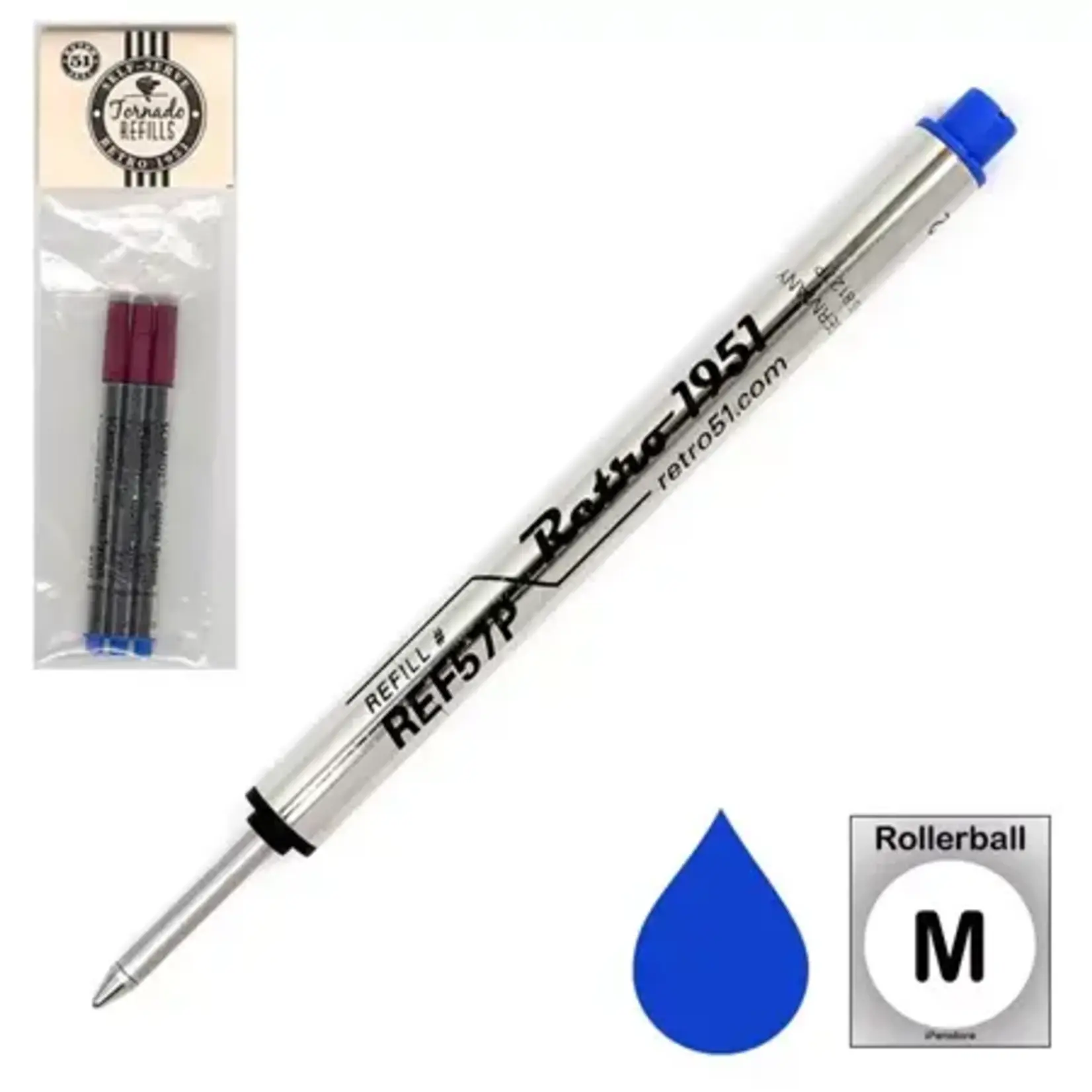 Retro 51 Retro 51 penvullingen (rollenbal) 3-pack