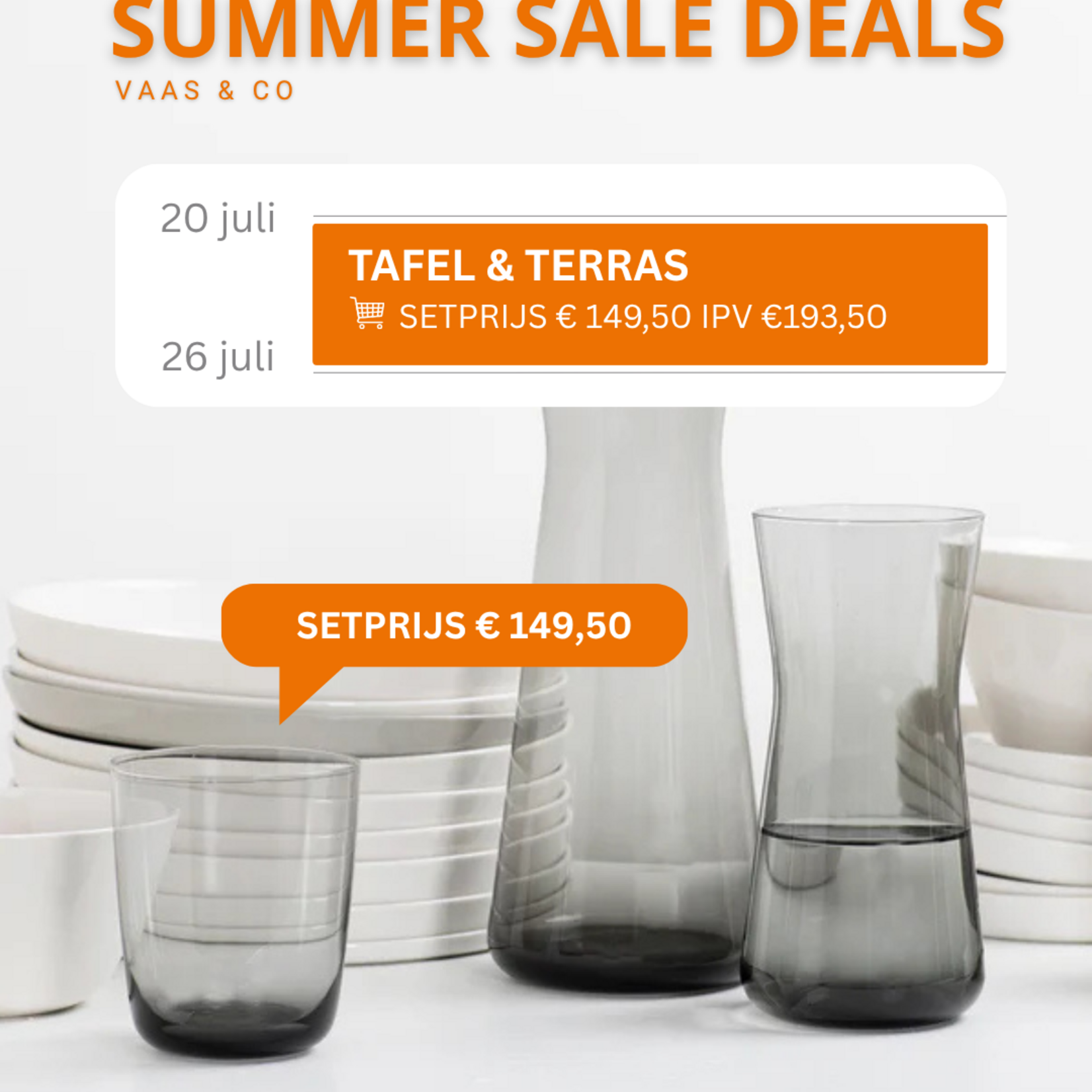 Serax Waterset Serax - Vincent van Duysen