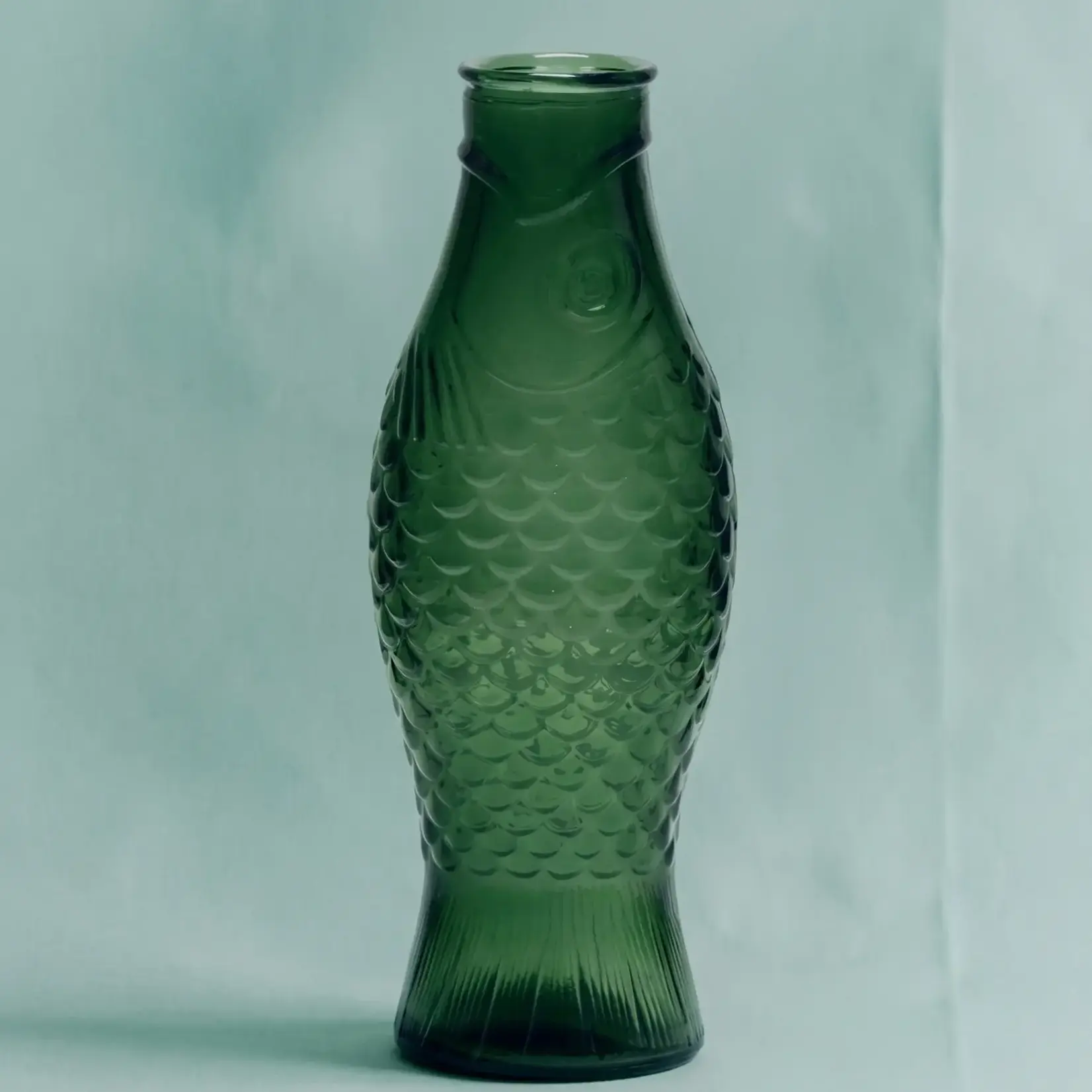 Serax Karaf VIS donkergroen glas