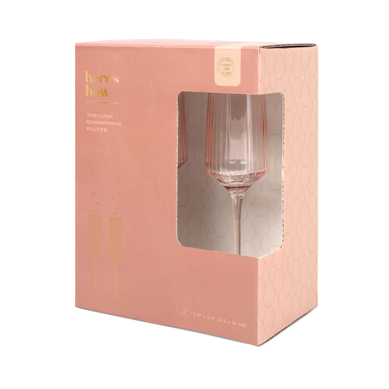 Designworks Champagneset Luna - Blush