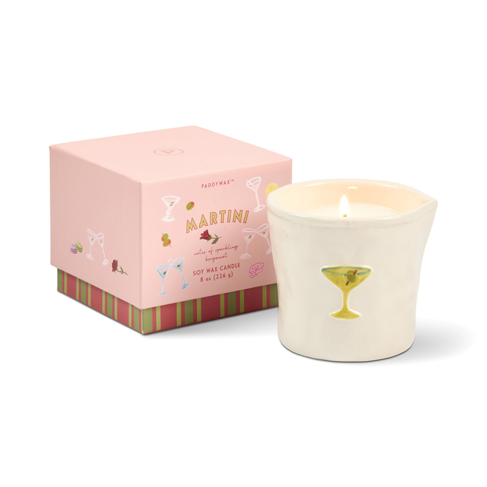 Designworks Geurkaars Martini Lemon & Violet