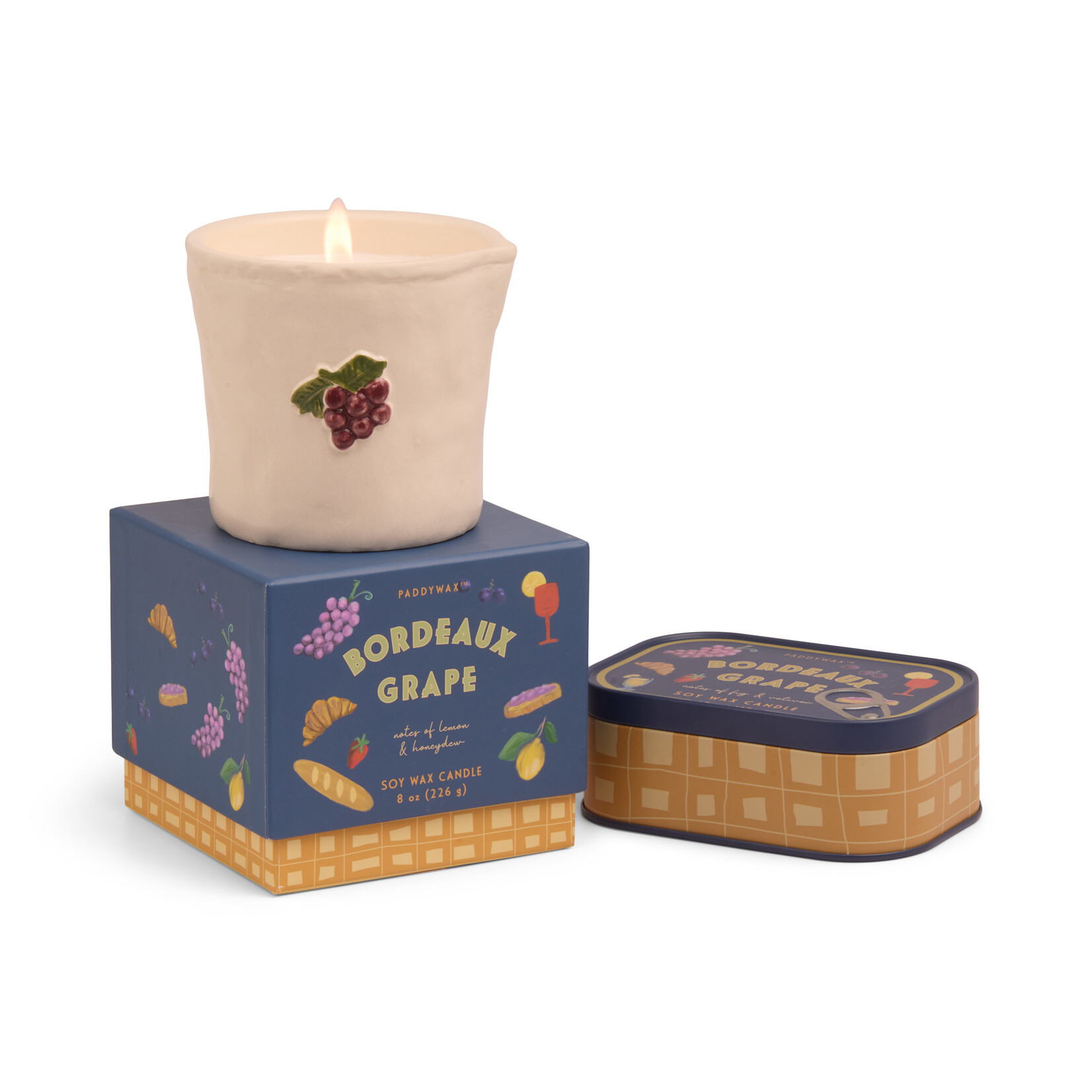 Designworks Geurkaars Bordeaux Grape