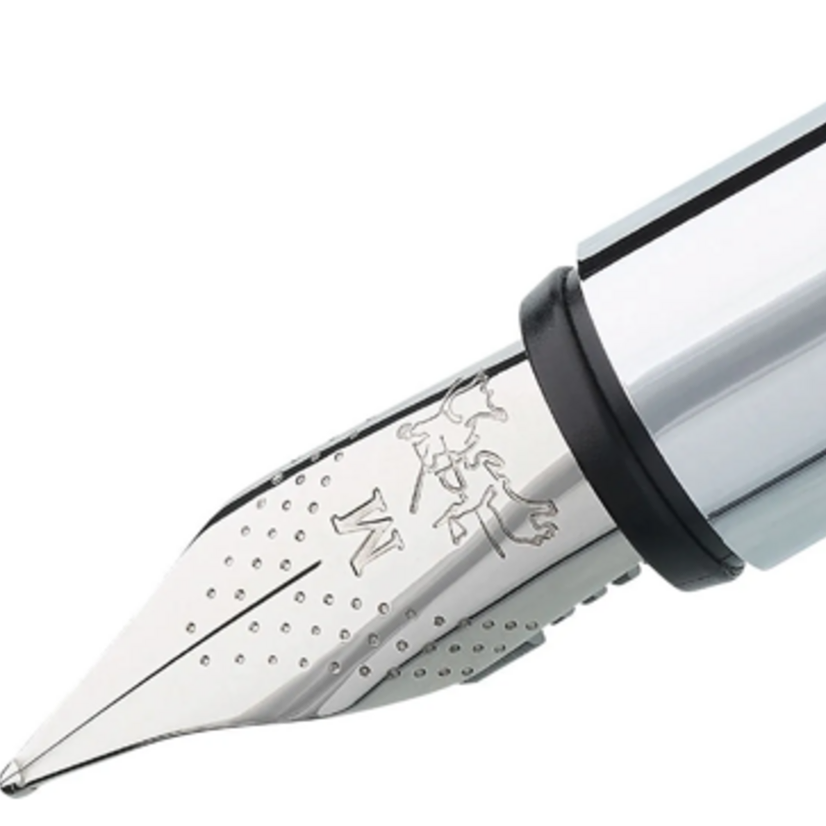Faber-Castell Faber-Castell Fountain Pen Neo Slim Stainless Steel Shiny F
