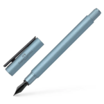 Faber Castell Faber-Castell Fountain Pen Neo Slim Aluminium Serenity Blue M