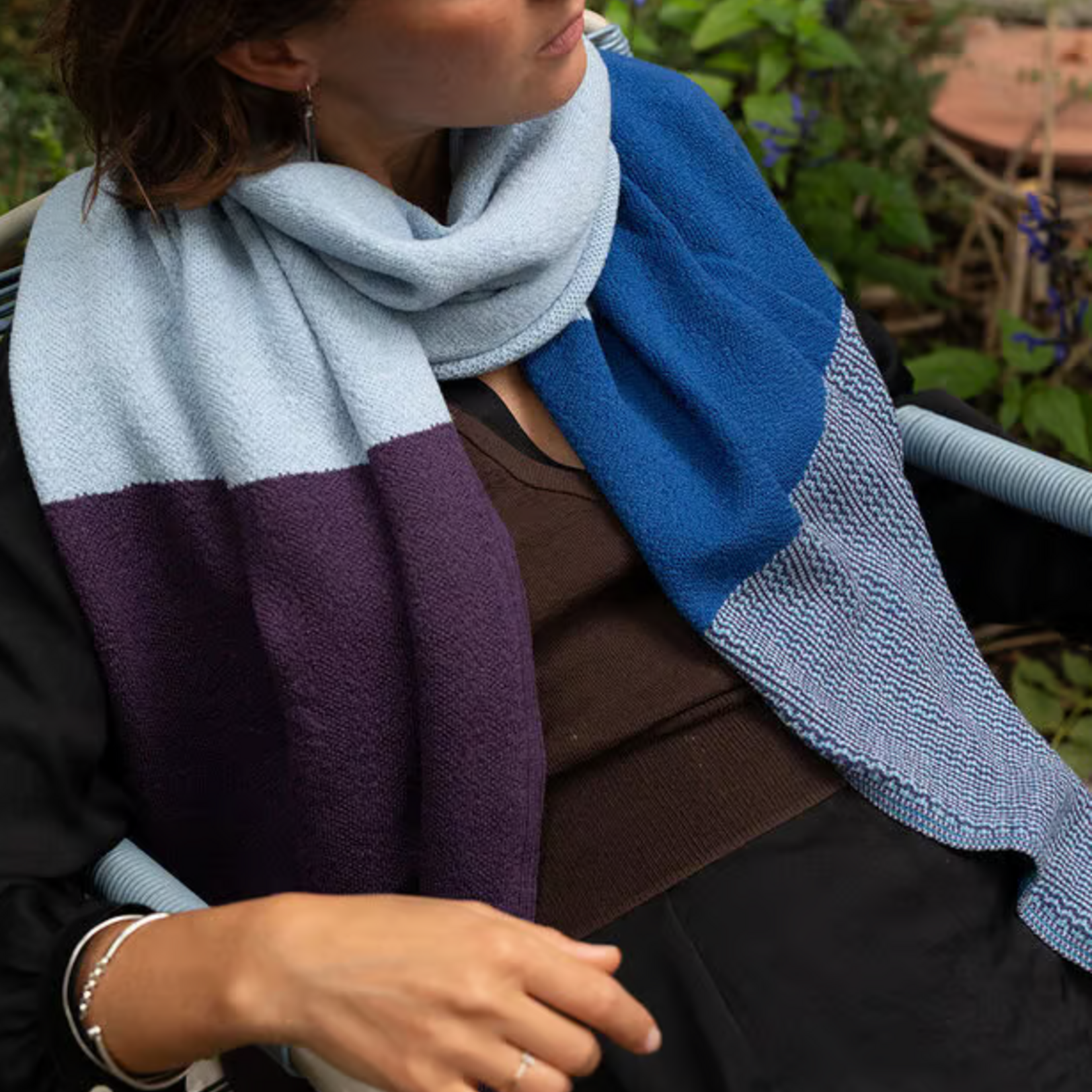La Femme Garniture La Femme Garniture - Mira MSK Ice Blue Aubergine Royal Turquoise