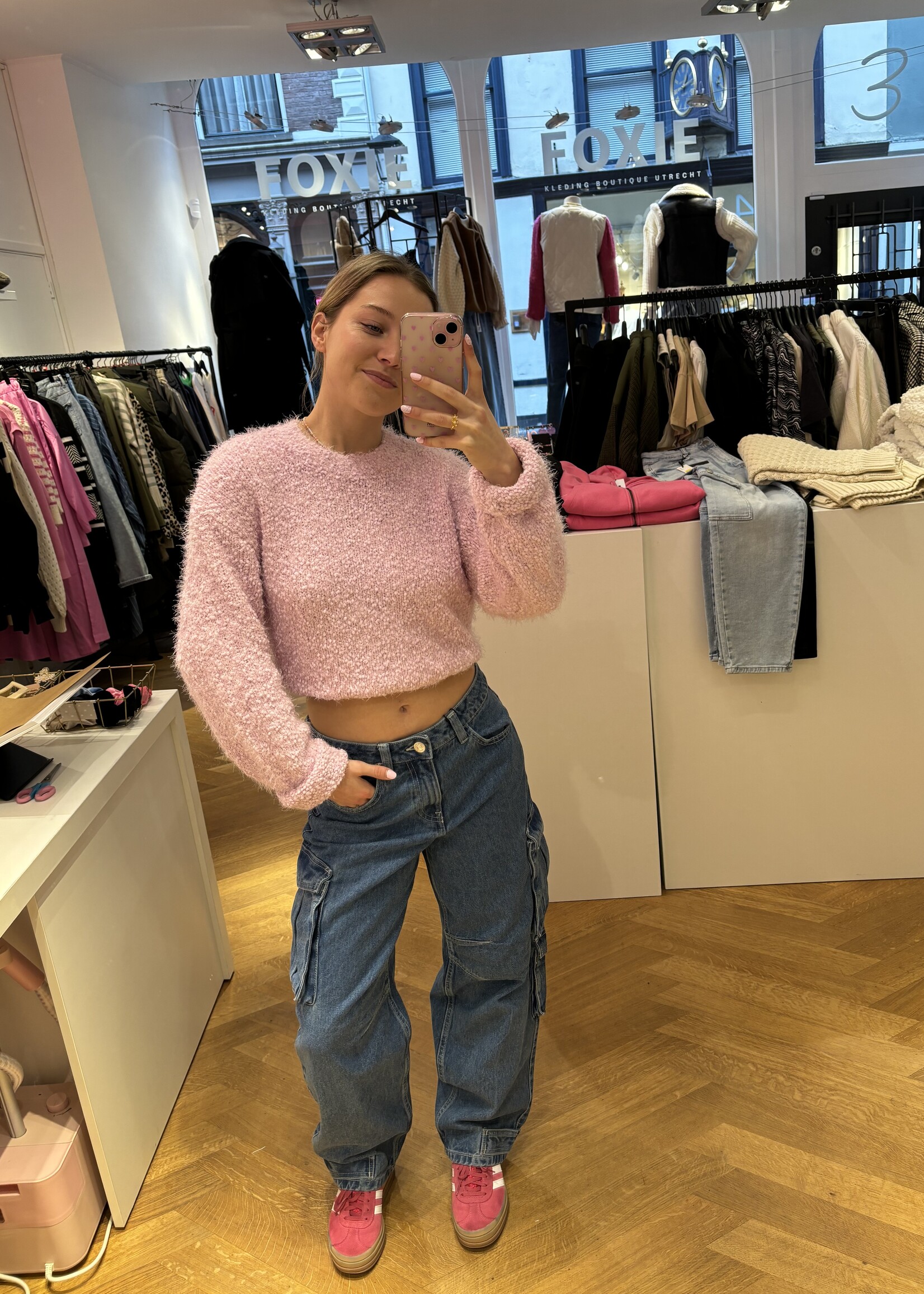 RASMINE CARGO WIDE JEANS