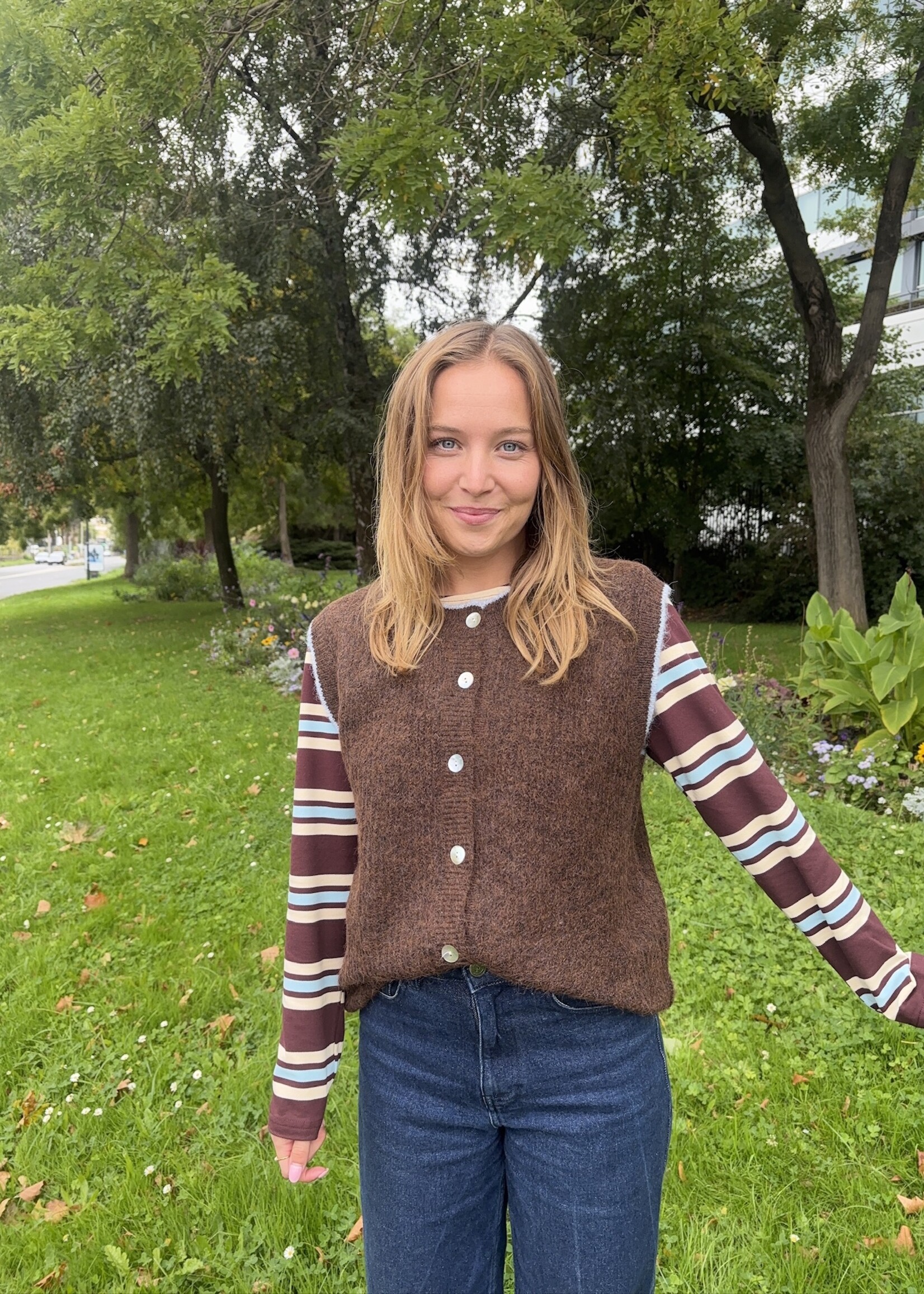 NOOR STRIPE LONGSLEEVE SHIRT