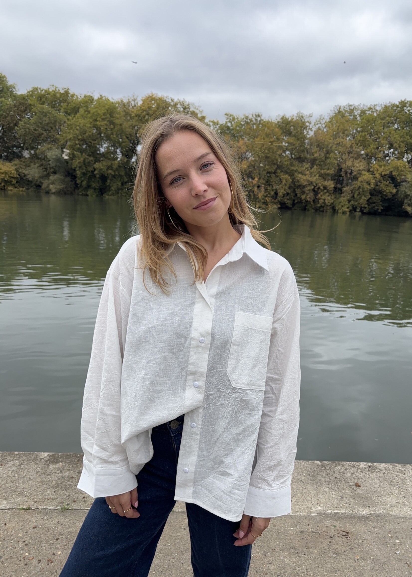 NIEN OVERSIZED BLOUSE