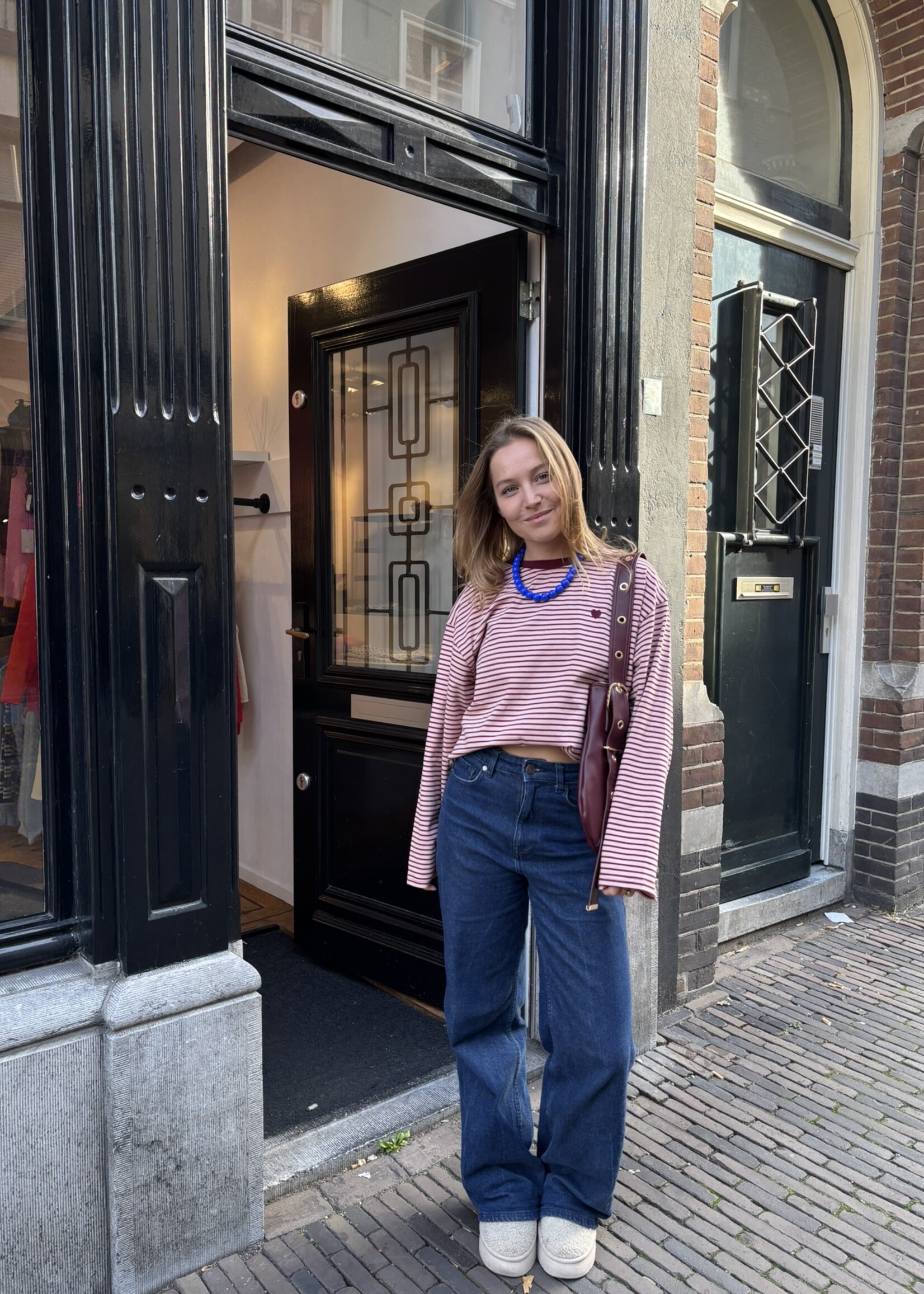 SUUS OVERSIZED STRIPE SHIRT