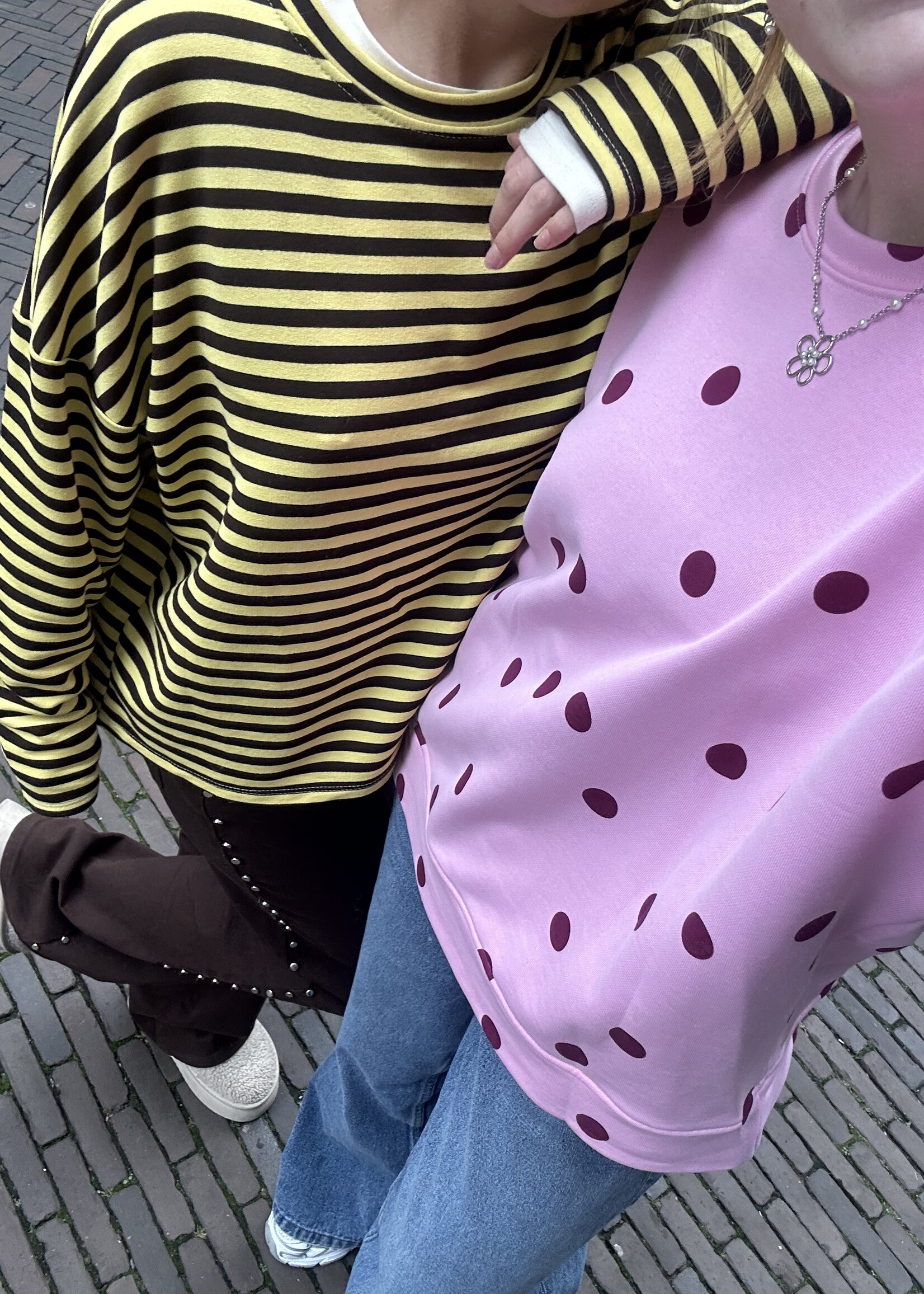 NOËLLE POLKA DOT SWEATER