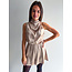 GOLDEN SATIN PLAYSUIT BLANCHE