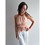 PINK PLISSE TOP ARABELLE